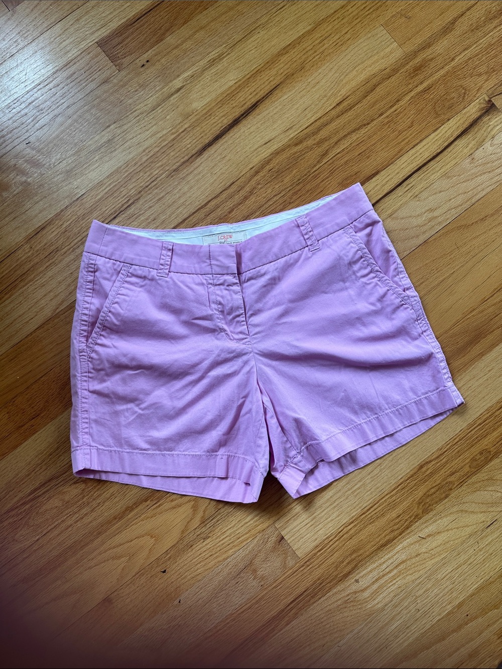 🌹J. Crew Pastel Pink Cotton Chino Shorts